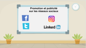 Publicité  réseaux sociaux